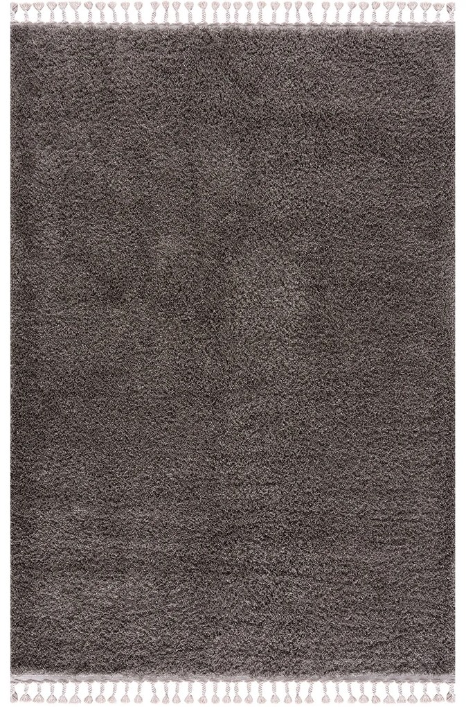 Dekorstudio Jednofarebný shaggy koberec PULPY sivý Rozmer koberca: 200x290cm