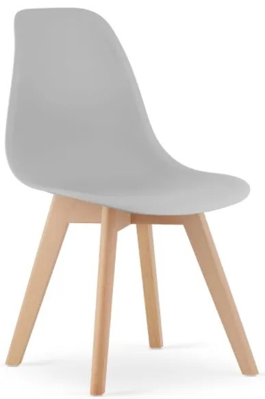 Jedálenská stolička Miami sivá