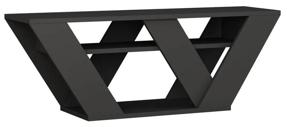 TV stolík Pipralla Anthracite