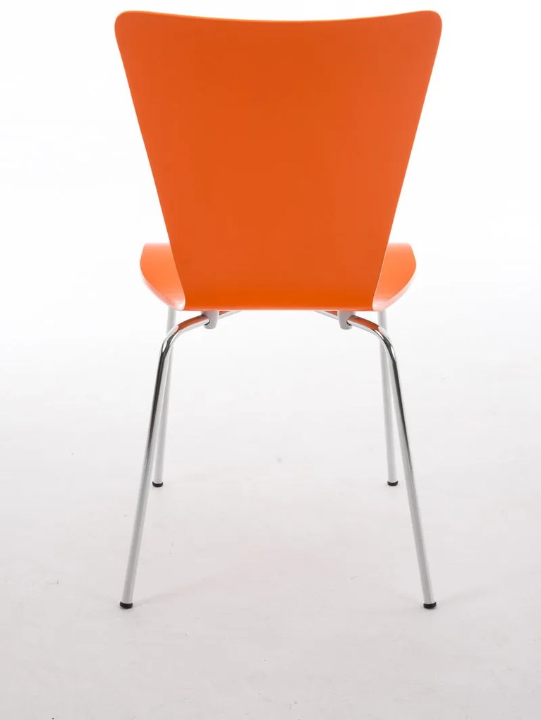 Stolička Aaron (SET 2 ks) - Oranžová