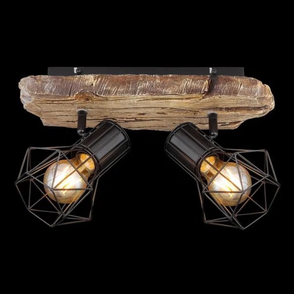 Globo 54017W-2 - Bodové svietidlo PRISKA 2xE27/60W/230V