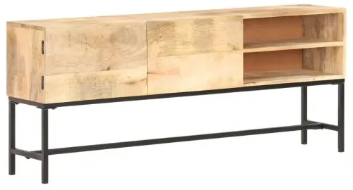 vidaXL Komoda 145x30x60 cm masívne mangovníkové drevo-