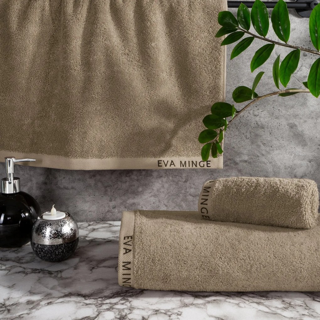 FROTÉ UTERÁK EVA MINGE VENUS SADA 1KS 30X50 CM, 1KS 50X90 CM, 1KS 70X140 CM BÉŽOVÁ