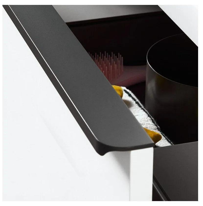 DURAVIT D-Neo závesná skrinka pod umývadlo, 2 zásuvky, 784 x 452 x 625 mm, dub čierny, DE435501616
