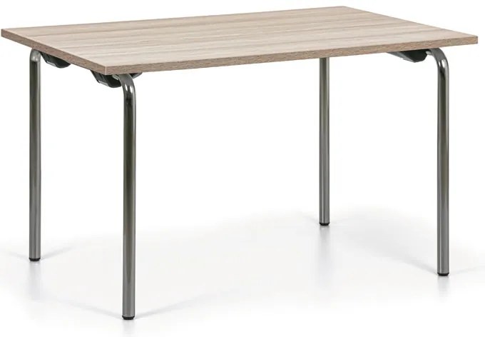 Skladací stôl SPOT, 120x80 cm, dub prírodný