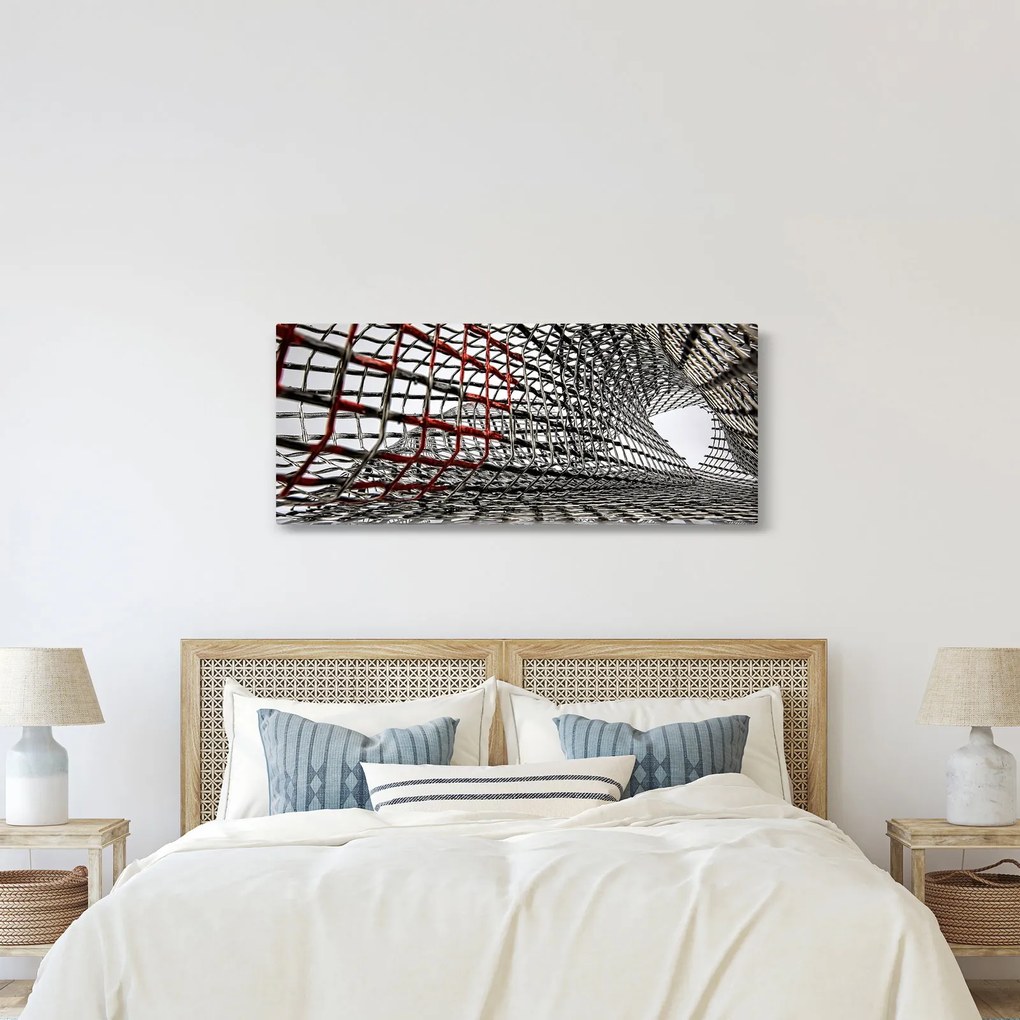 Obraz železné konštrukcie (120x50 cm)