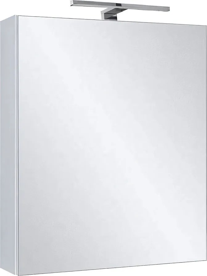Comodo Zrkadlová skrinka Ticino 50 ZS LED-CR s osvetlením Any LED 30 CR, chróm