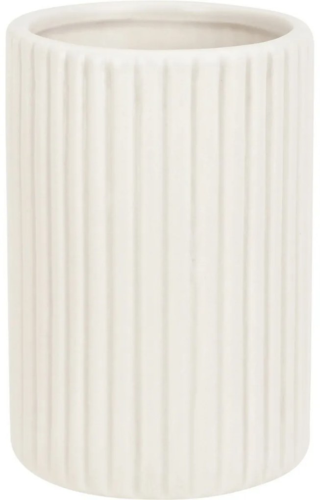 Kúpeľňová súprava Stripes, 4 ks, biela
