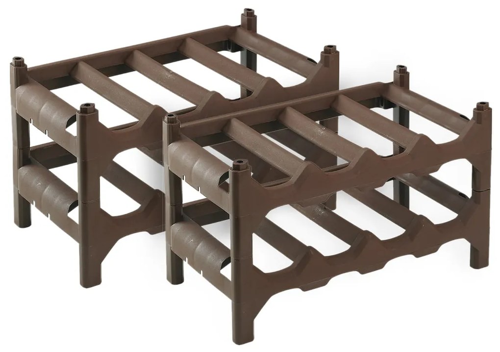 Stojan na víno 24x41x24cm - 2 kusy