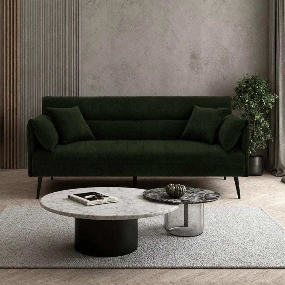 Rozkladacia sofa Catini AMELIA zelená