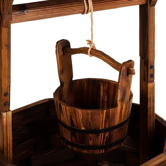 Bestent Dekoračná drevená studňa Charlie