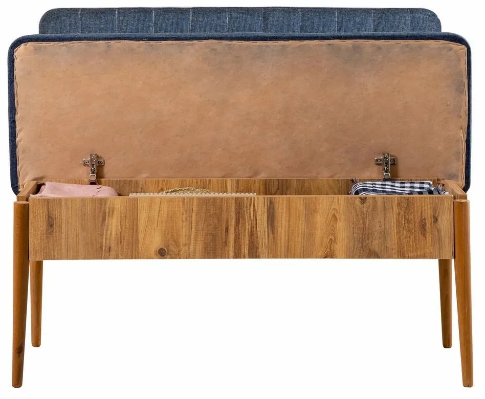 Lavica Vina Dark Blue and Atlanitc Pine