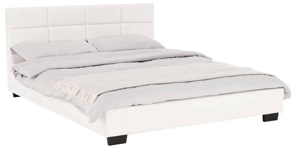 Manželská posteľ Mikel Farba: Biela
