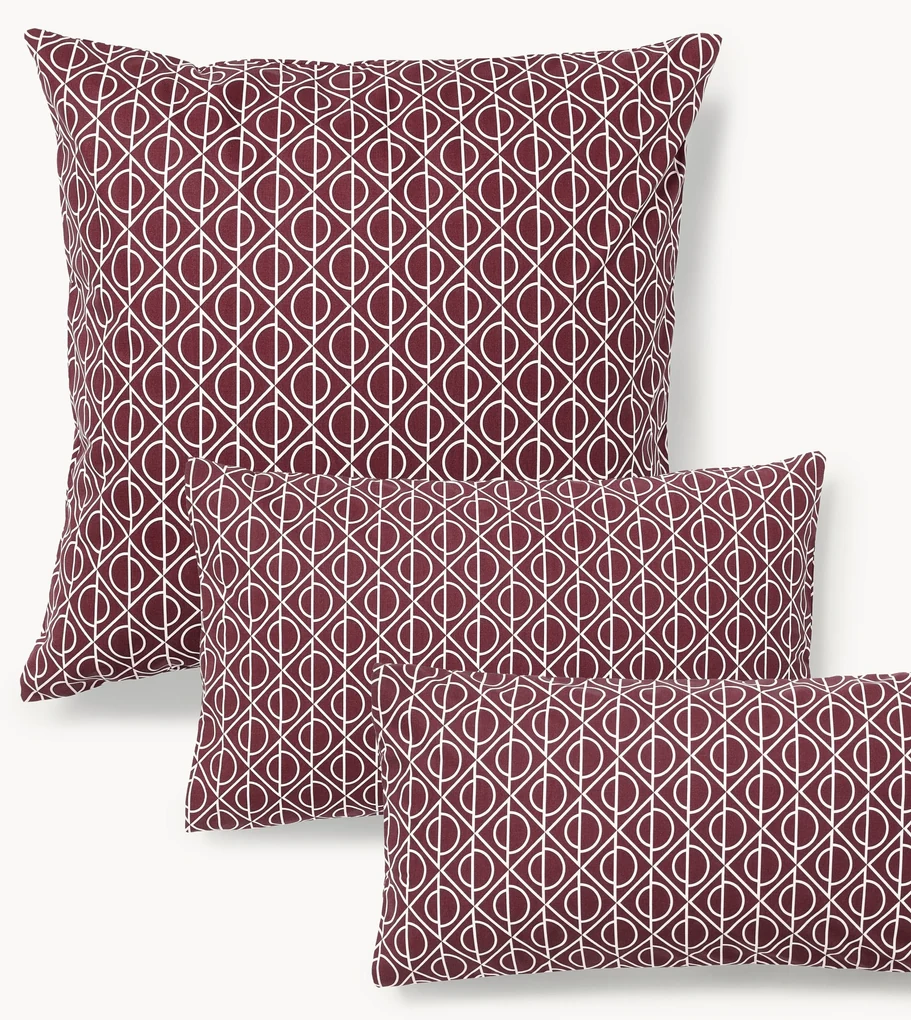Obliečka na vankúš s geometrickou potlačou Jella