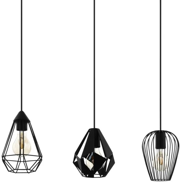Eglo 43581 - Luster na lanku DISTAFF 3xE27/40W/230V