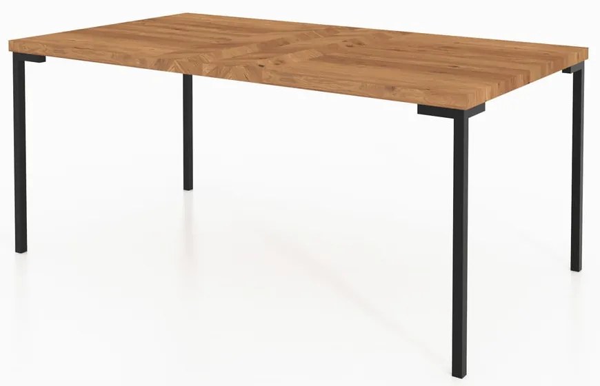 Konferenčný stolík z dubového dreva v prírodnej farbe 60x110 cm Abies - The Beds