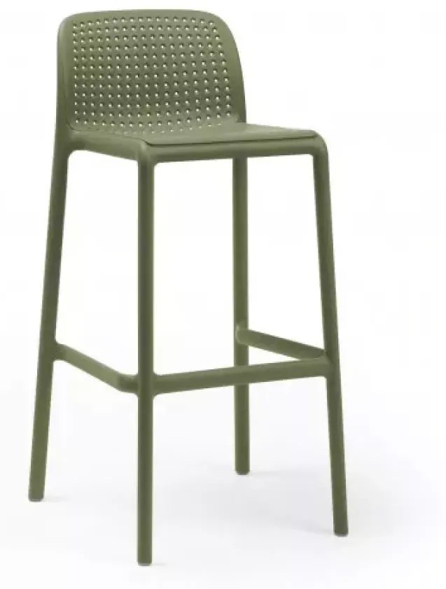 LIDO záhradná barová stolička bez podrúčok agave