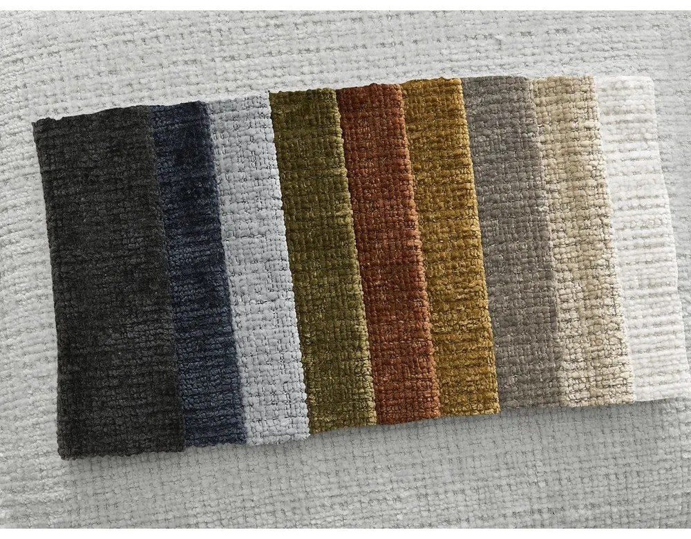 Svetlosivá ženilková rohová pohovka (ľavý roh/s leňoškou) Leonore – Bobochic Paris