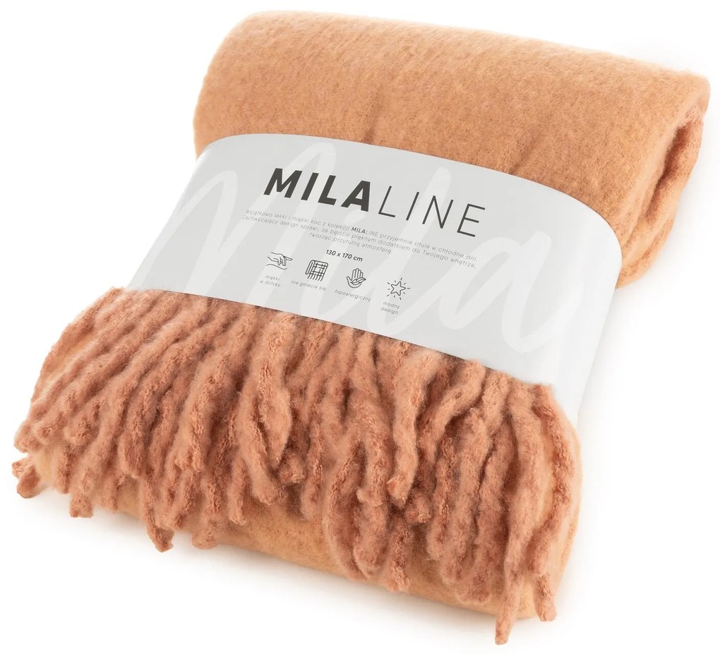 DEKA MOHER9 130X170 CM TEHLOVÁ