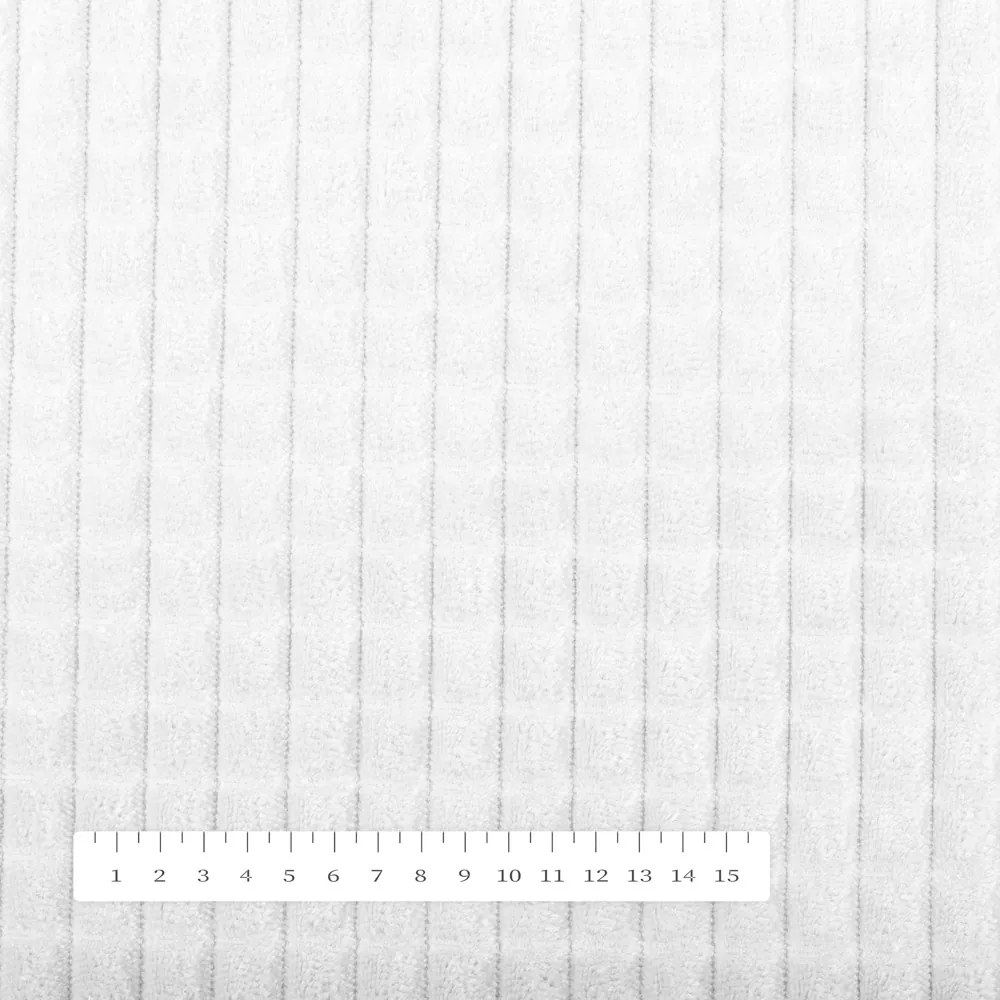 Biante Detské posteľné obliečky do postieľky Minky kocky MKK-007 Biele Do postieľky 90x120 a 40x60 cm