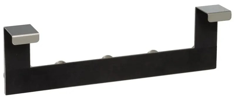 Kovový vešiak na dvere v matne striebornej farbe 35 cm – Casa Selección
