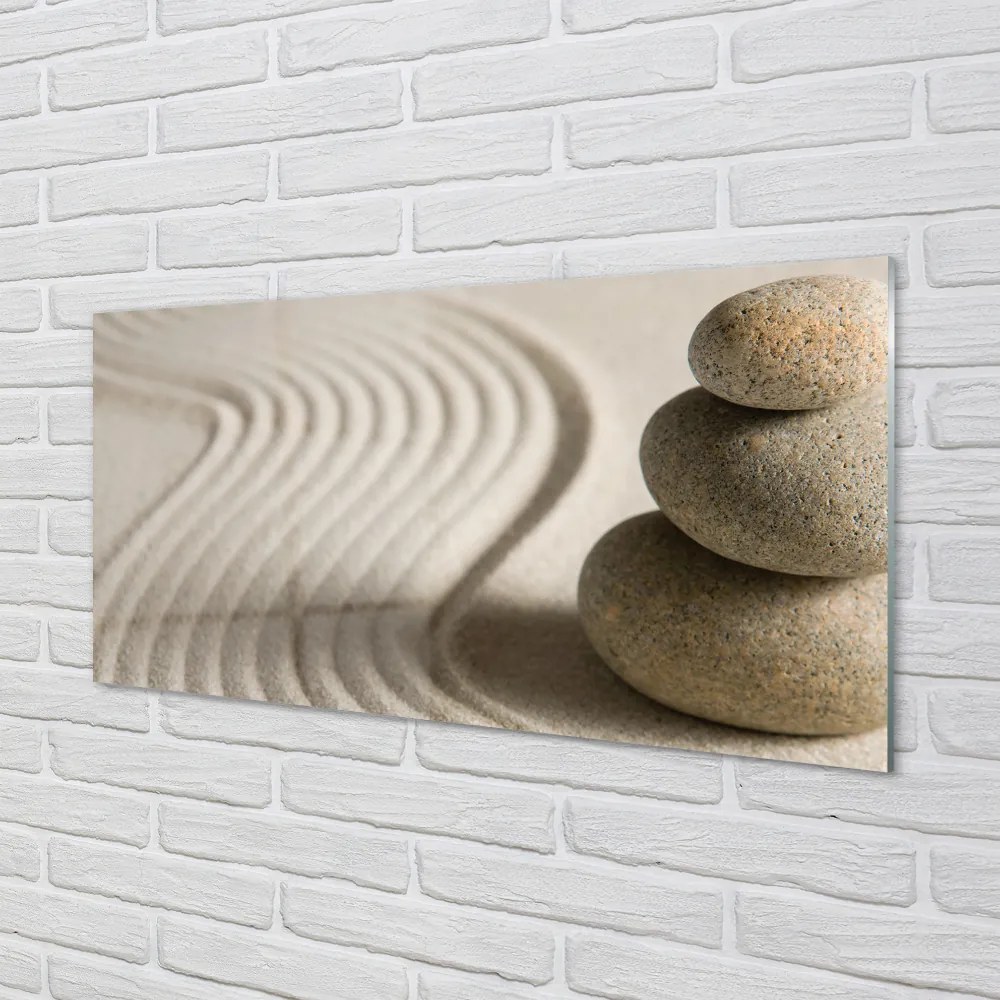 Obraz plexi Kamenná stavba piesok 100x50 cm