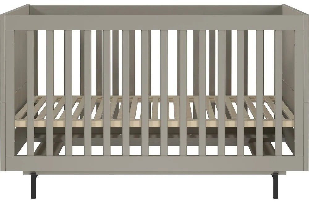 Sivá detská posteľ s roštom 70x140 cm Tomino – Germania