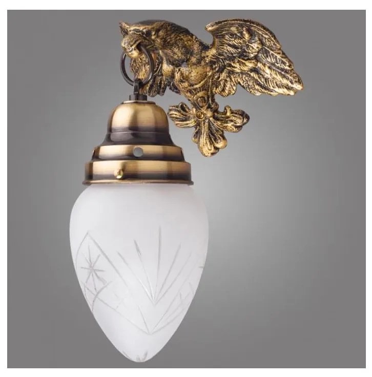 Kemar OK60/P - Nástenné svietidlo OURO EAGLE 1xE27/60W/230V