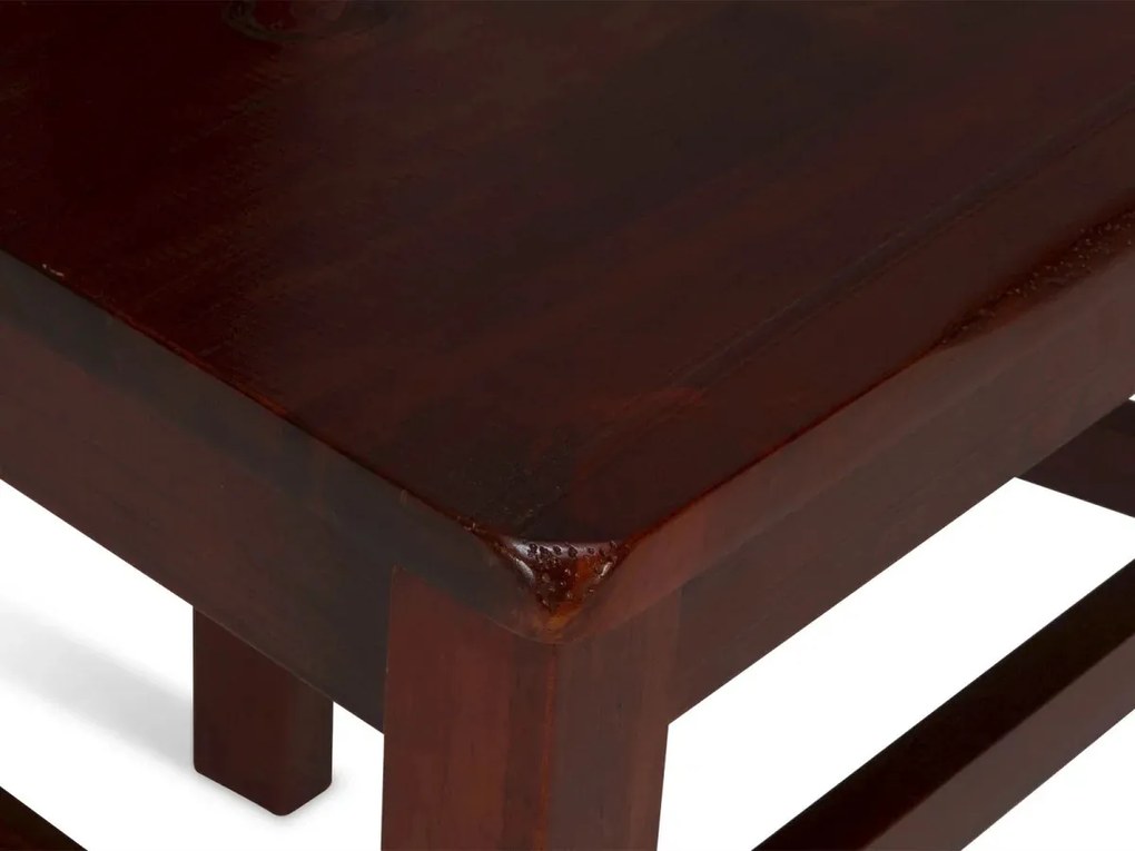 furniture-nabytek.cz - Sada 2 masivních dřevěných židlí Catana z borovice, hnědá, lakovaná
