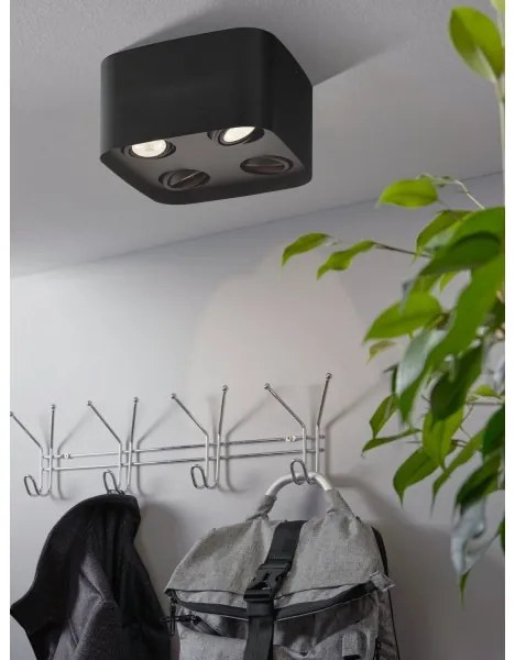 Eglo 99675 - LED RGBW Stmievateľné bodové svietidlo CAMINALES-Z 4xGU10/5W/230V