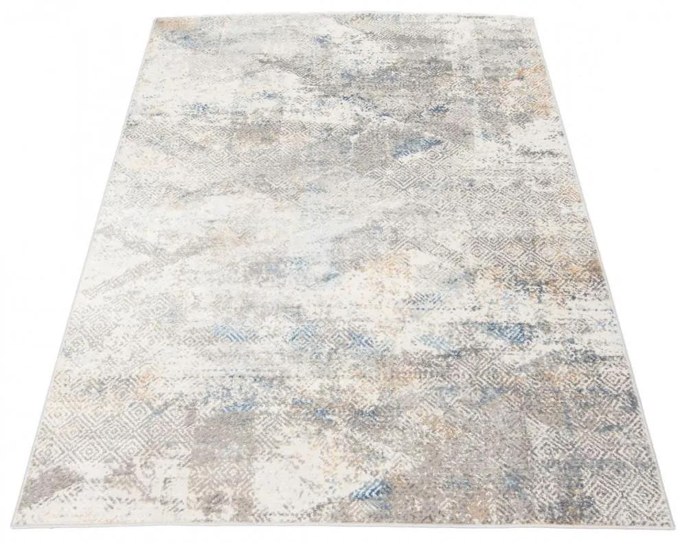 *Kusový koberec Victor krémovo modrý 160x220cm