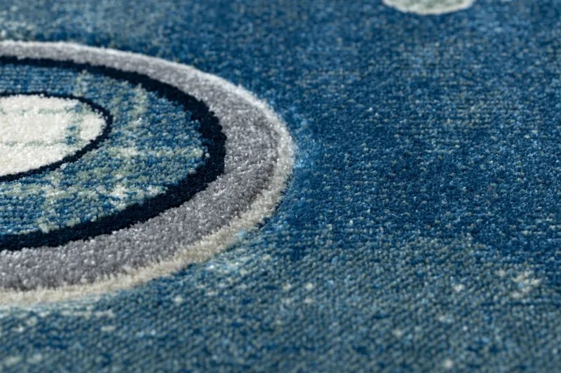 Dywany Łuszczów, Detský kusový koberec Petit Helicopter blue, 120x170, modrá, detská izba