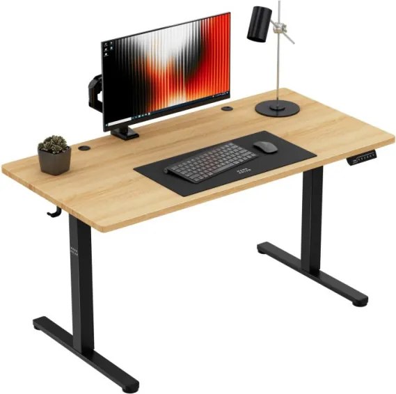 Elektrický výškovo nastaviteľný stôl Mark Adler Leader 7.3 Dub Craft