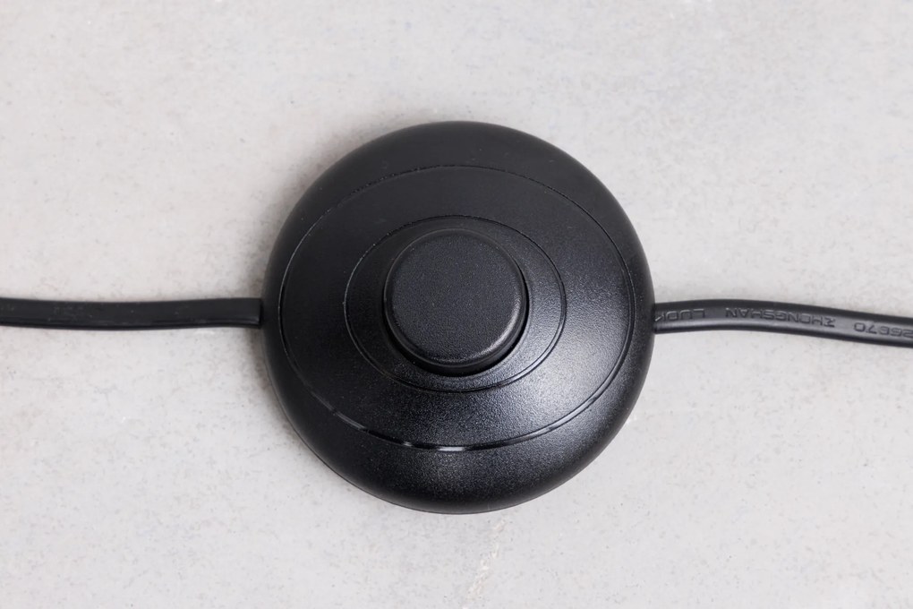 Stojacia lampa viedenský výplet 140cm čierna