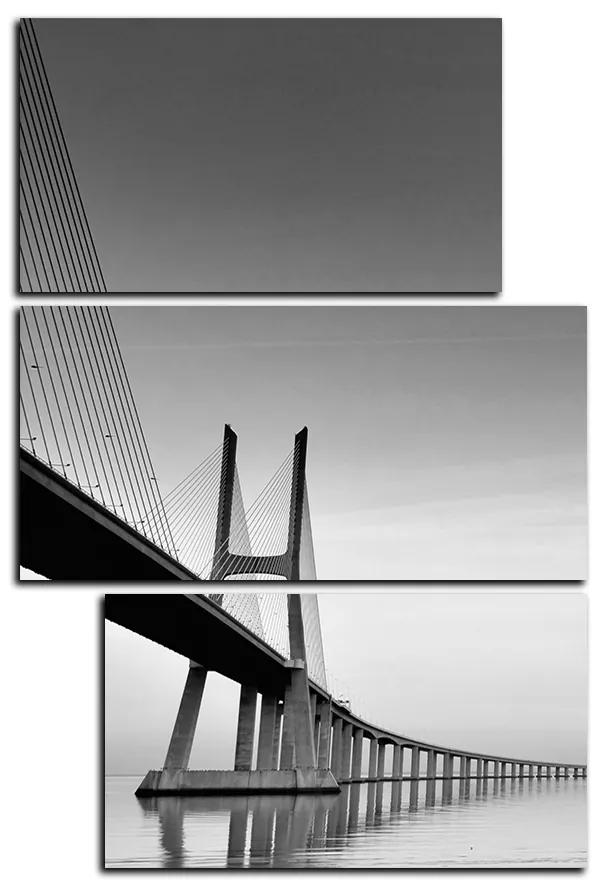 Obraz na plátne - Most Vasco da Gama - obdĺžnik 7245QD (120x80 cm)