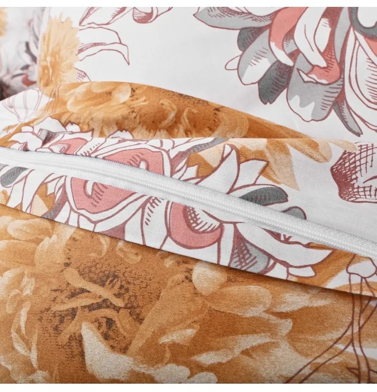 Obliečky Sofia satén EMI, Štandardný set jednolôžko obsahuje 1x 140x200 + 1x 70x90