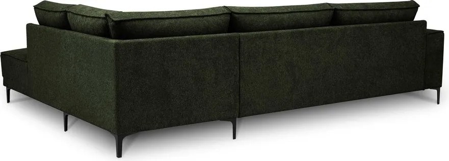 Zelená ženilková rohová pohovka (pravý roh/do L) Copenhagen – Scandic