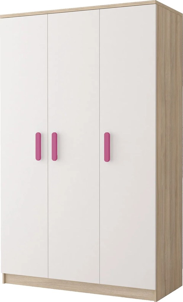 Šatníková skriňa SCOUT 2 - dub sonoma/biela (viac variant)