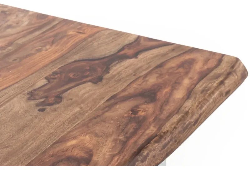 furniture-nabytek.cz - Jídelní stůl Bullwer palisandr černý 200x100 cm