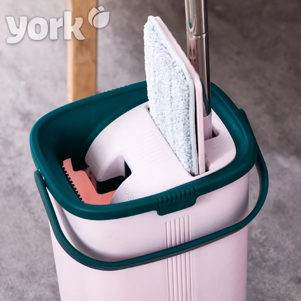 York Plochý mop HANDY s vedrom a žmýkačkou