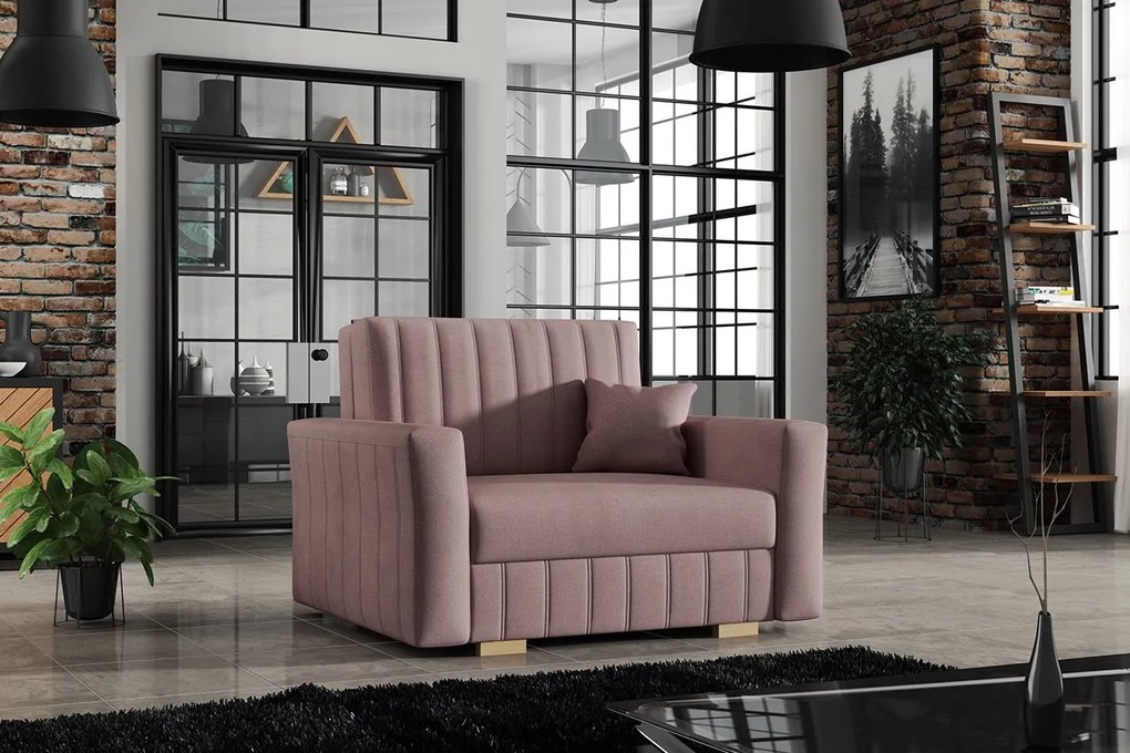 Kreslo Clivia Glam I, Dostupné poťahy: Kronos 27