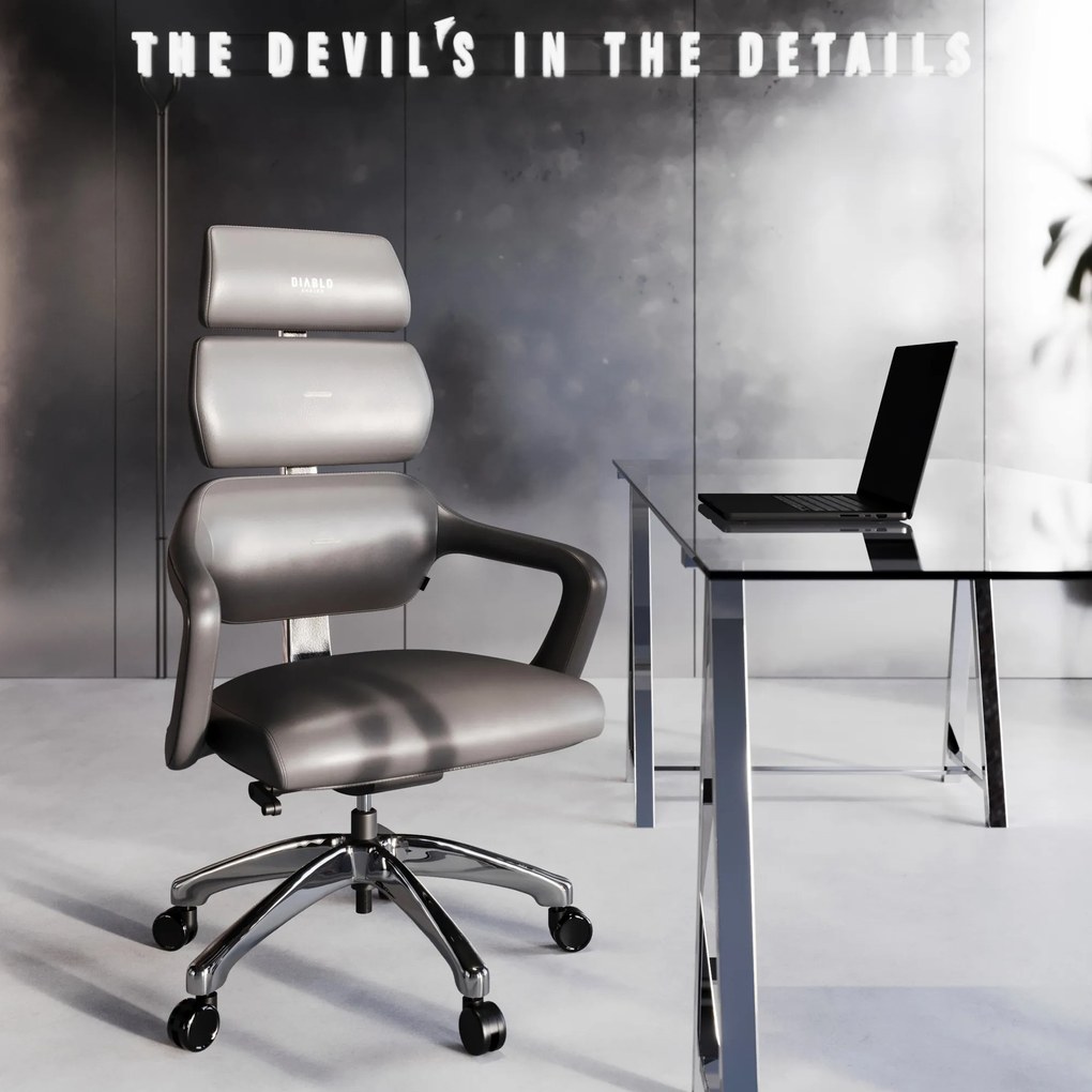 Kancelárska stolička Diablo V-Modular: Shadow Grey