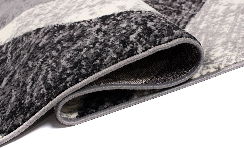 TA Koberec K855A GRAY CHEAP PP CRM Sivý Obdĺžnikový Rozmer: 80x150 cm