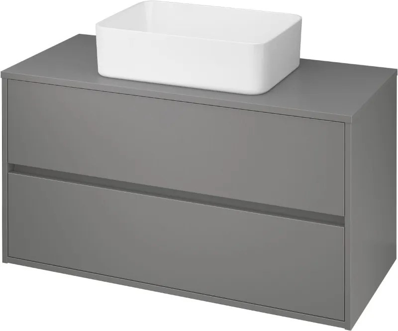 CERSANIT - skrinka pod umývadlo na dosku 100cm, sivá , Cersanit Crea, S924-020
