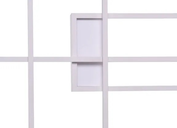 LED nástenné svietidlo Quadratus biele