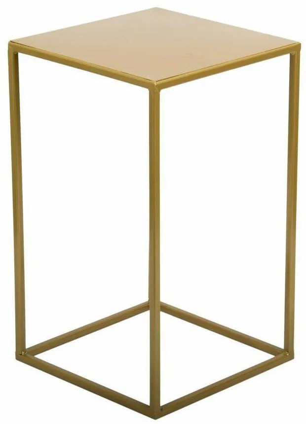 STOJAN NA KVETINÁČ SIMPLE 40X24X24 CM ZLATÁ