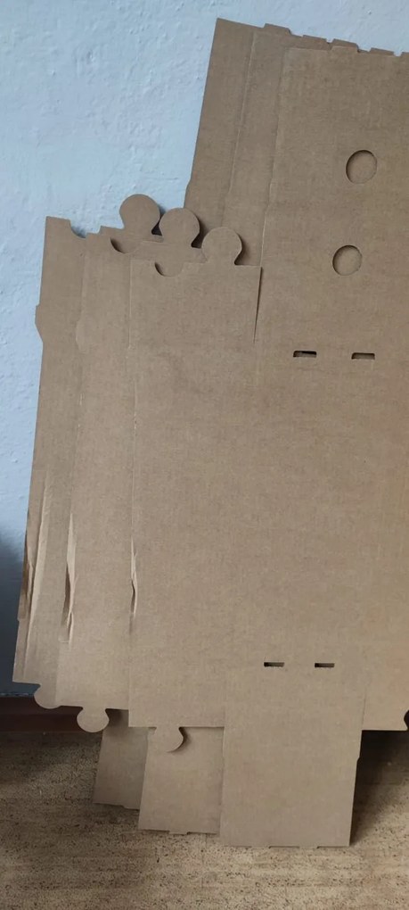 KARTON PAK 2. akosť - Úložné boxy na oblečenie, organizéry do skrine EKO KARTON 18x40x13cm - zásuvka