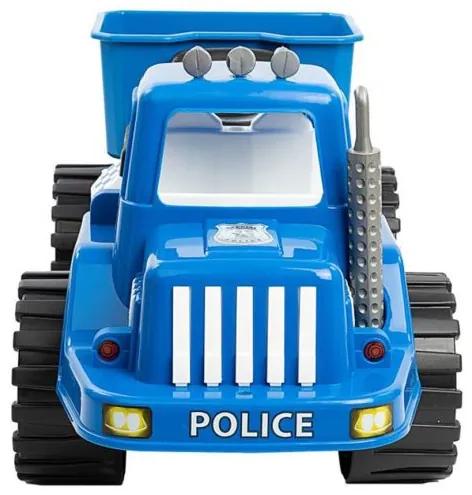 BAYO Detské policajné odrážadlo BAYO POLICE 70 cm modré