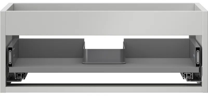 Mexen Box-A, závesná skrinka 60 cm, 1 zásuvka, sivá matná, 91AX0-0600-235-1-62