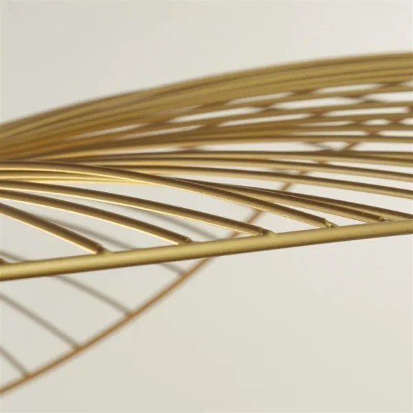 Searchlight 88550GO - Luster na lanku WAVE 1xE27/60W/230V zlatá